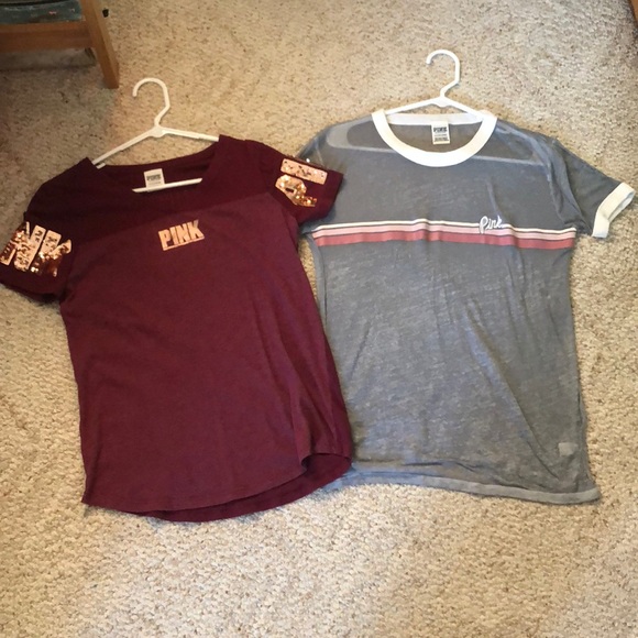 PINK Victoria's Secret Tops - Victoria’s Secret Pink Shirt Bundle PINK Victoria's Secret Tops - Victoria’s Secret Pink Shirt Bundle
